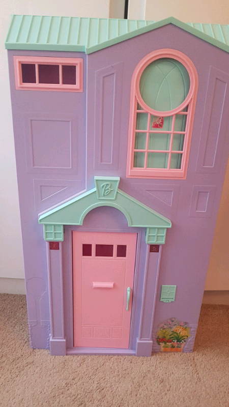 barbie house that folds up